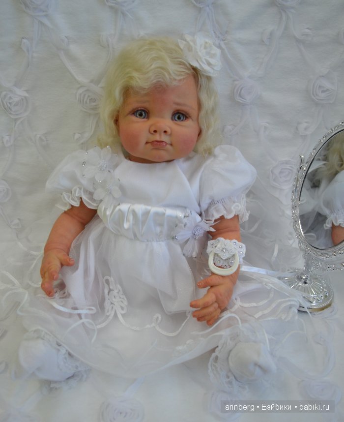 Кукла реборн ЭЛЛИ из молда Bibi от Elly Knoops