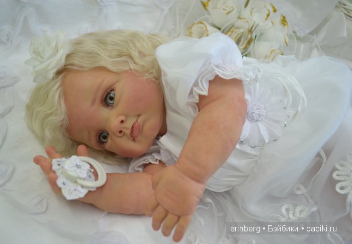 Кукла реборн ЭЛЛИ из молда Bibi от Elly Knoops
