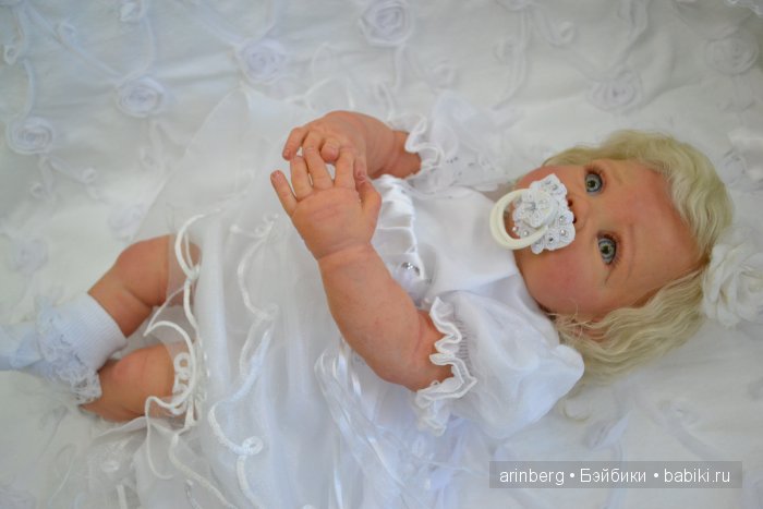 Кукла реборн ЭЛЛИ из молда Bibi от Elly Knoops