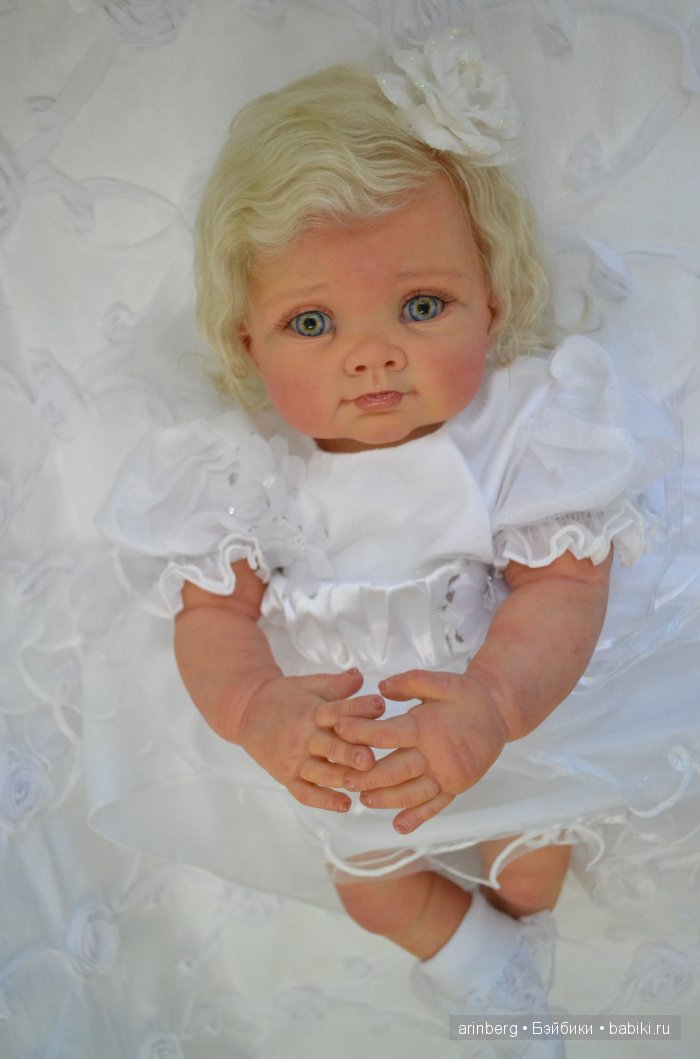 Кукла реборн ЭЛЛИ из молда Bibi от Elly Knoops