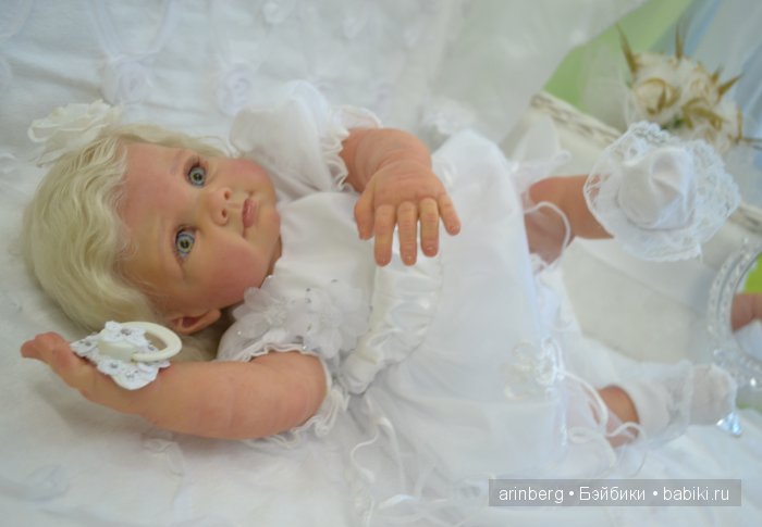 Кукла реборн ЭЛЛИ из молда Bibi от Elly Knoops