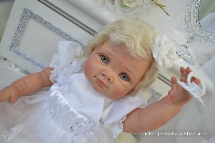 Кукла реборн ЭЛЛИ из молда Bibi от Elly Knoops