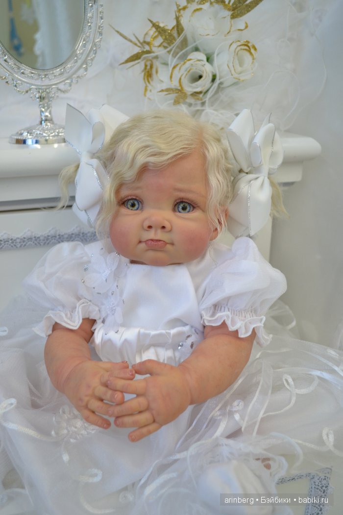 Кукла реборн ЭЛЛИ из молда Bibi от Elly Knoops