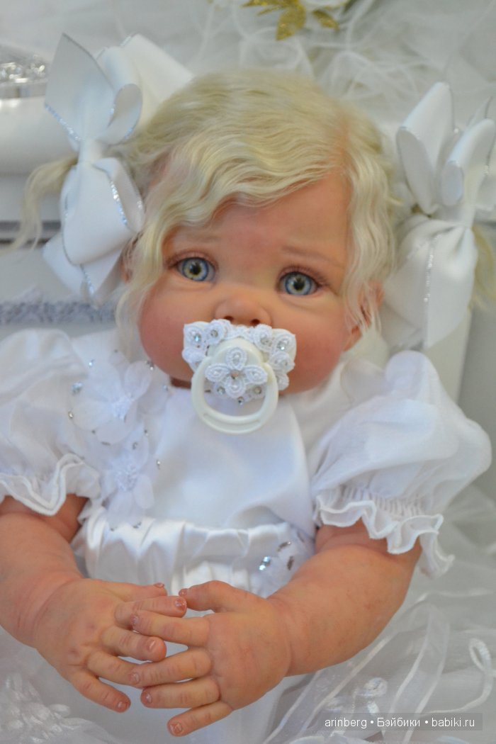 Кукла реборн ЭЛЛИ из молда Bibi от Elly Knoops