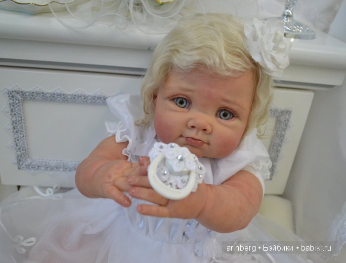 Кукла реборн ЭЛЛИ из молда Bibi от Elly Knoops