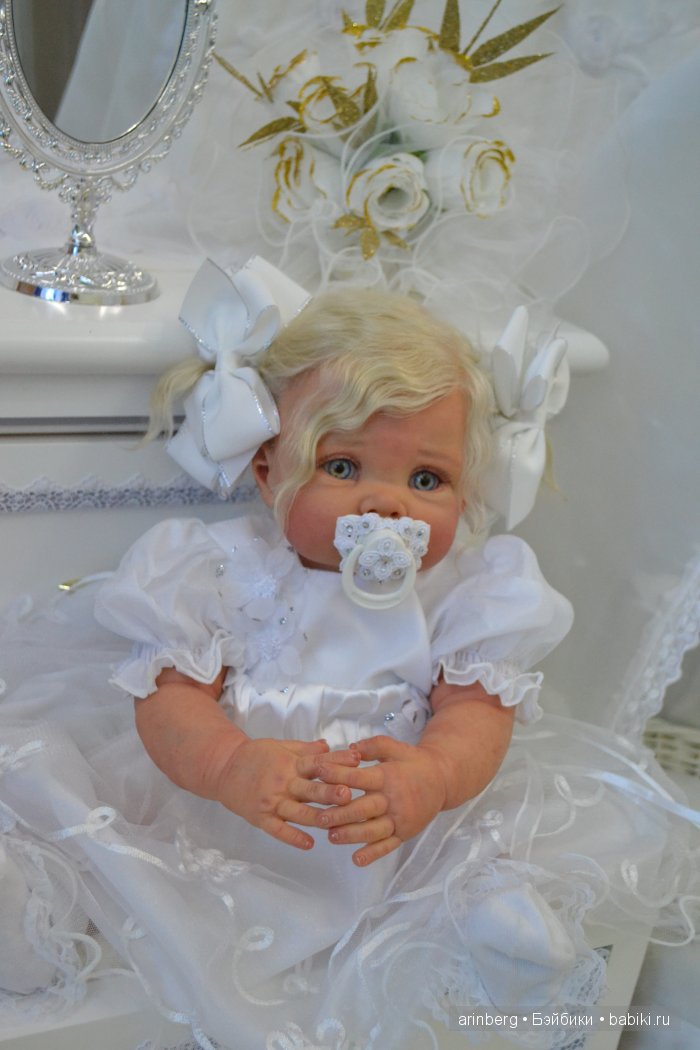 Кукла реборн ЭЛЛИ из молда Bibi от Elly Knoops