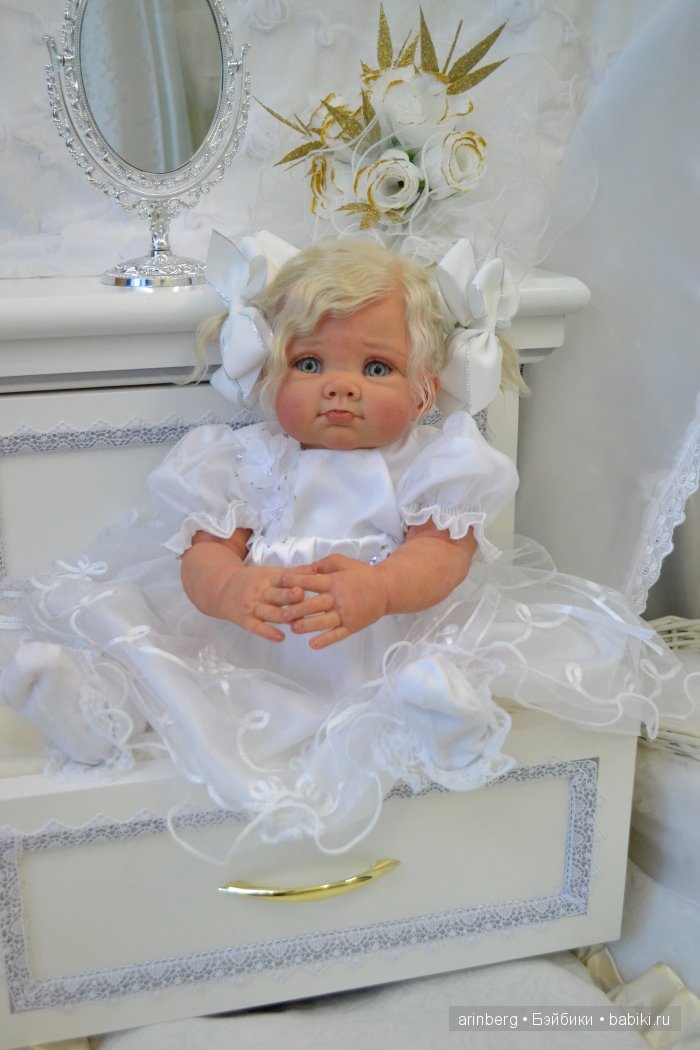 Кукла реборн ЭЛЛИ из молда Bibi от Elly Knoops