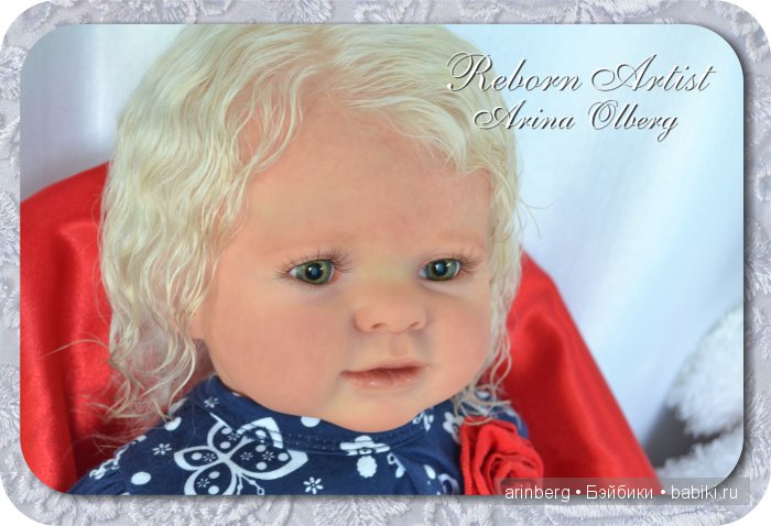 Кукла реборн Ангелина из молда KITTEN от Donna Rubert