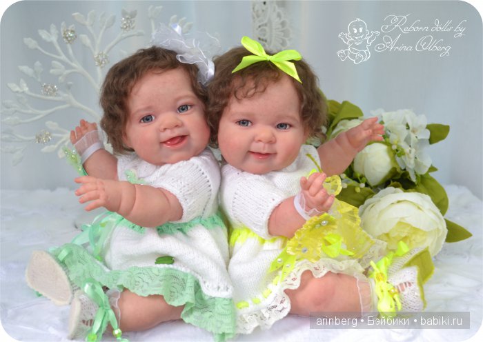 «Оживлялочка» игровых кукол Berenguer Lucas & Lila. Сестрёнки-подружки Ася и Леся