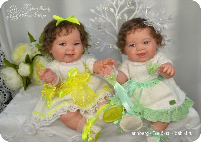 «Оживлялочка» игровых кукол Berenguer Lucas & Lila. Сестрёнки-подружки Ася и Леся