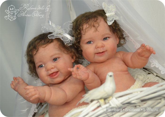 «Оживлялочка» игровых кукол Berenguer Lucas & Lila. Сестрёнки-подружки Ася и Леся