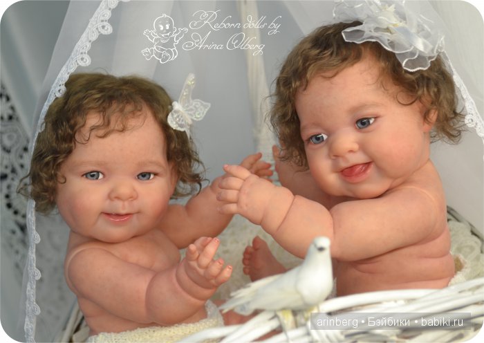 «Оживлялочка» игровых кукол Berenguer Lucas & Lila. Сестрёнки-подружки Ася и Леся