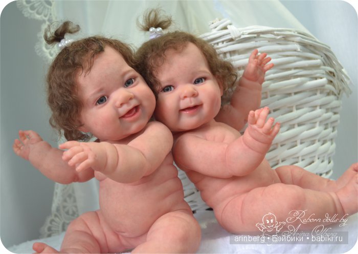 «Оживлялочка» игровых кукол Berenguer Lucas & Lila. Сестрёнки-подружки Ася и Леся