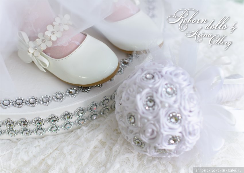 Кукла реборн Любава. Девочка-весна в образе невесты, молд Nicole by Natali Blick