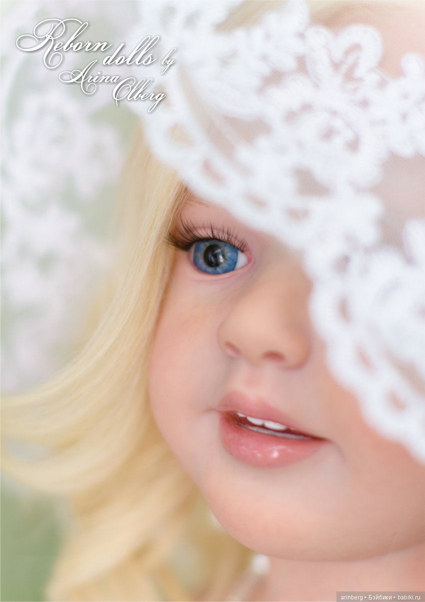 Кукла реборн Любава. Девочка-весна в образе невесты, молд Nicole by Natali Blick
