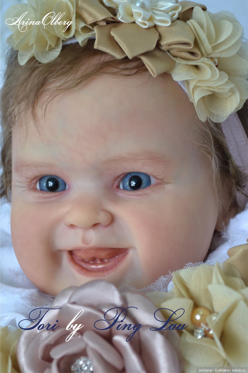 Весёлая девочка Забава. Молд Tori by Ping Lau (фото 7)