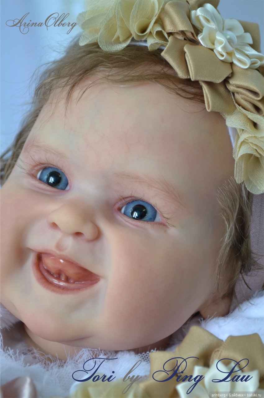 Весёлая девочка Забава. Молд Tori by Ping Lau (фото 6)