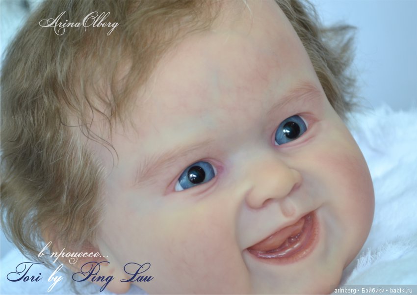 Весёлая девочка Забава. Молд Tori by Ping Lau (фото 5)