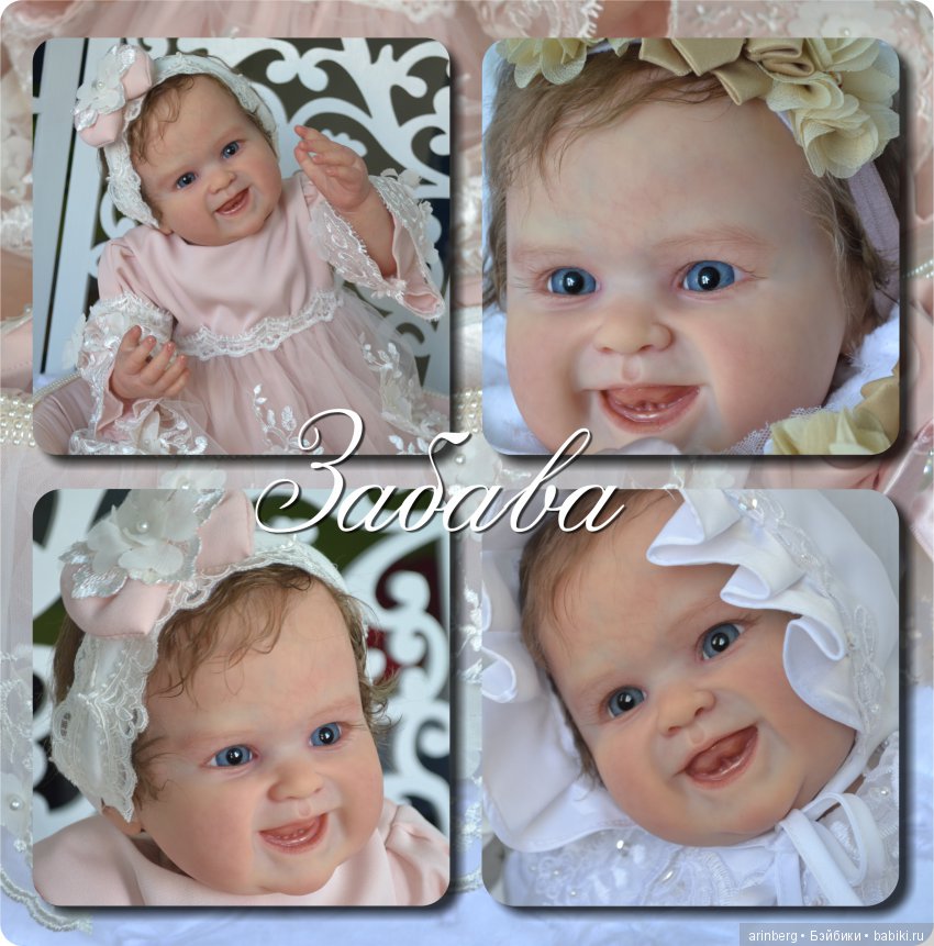 Весёлая девочка Забава. Молд Tori by Ping Lau