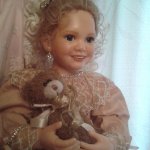 Неотразимая фарфоровая кукла Джинджер от Ann Timmerman