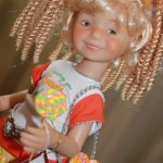 Девчушка БЖД от Дианны Эффнер