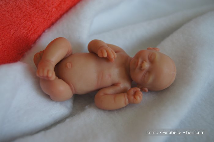 Моя крошка. Авторская мини кукла (фото 6)