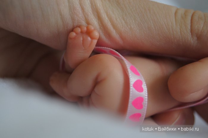 Моя крошка. Авторская мини кукла