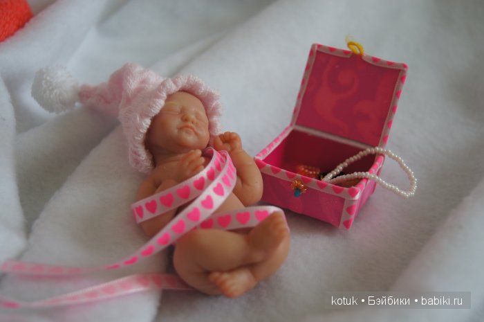 Моя крошка. Авторская мини кукла