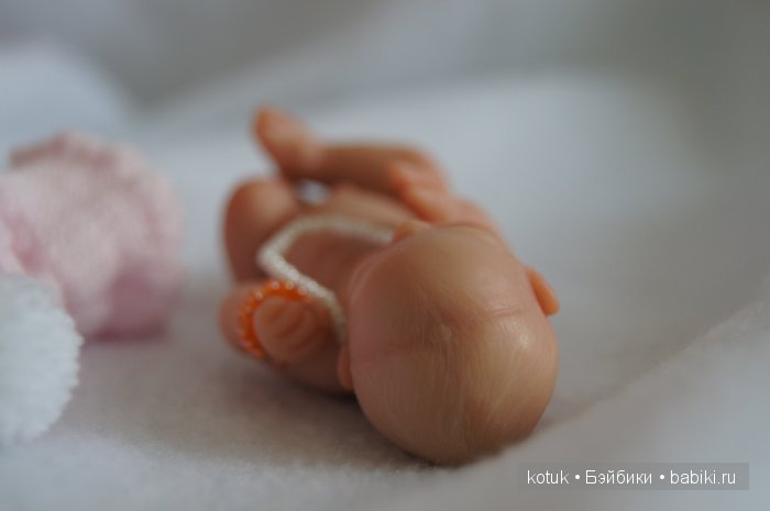 Моя крошка. Авторская мини кукла