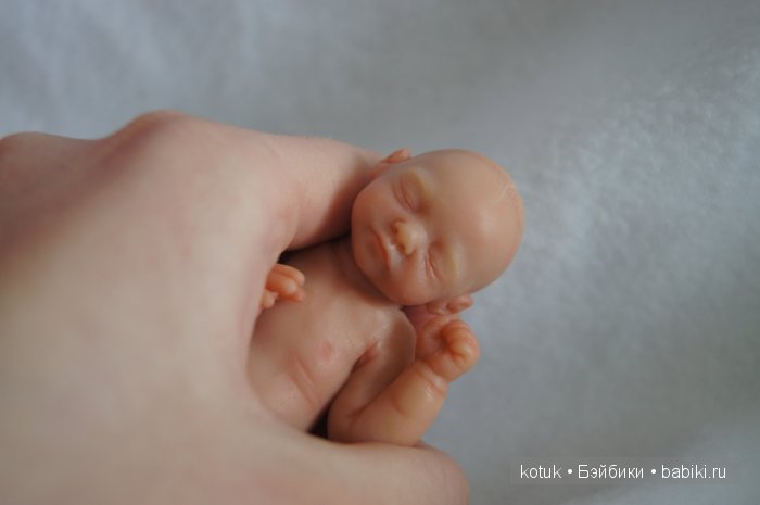 Моя крошка. Авторская мини кукла