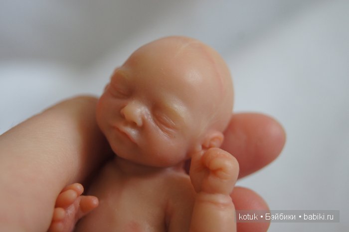 Моя крошка. Авторская мини кукла