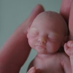 Моя крошка. Авторская мини кукла