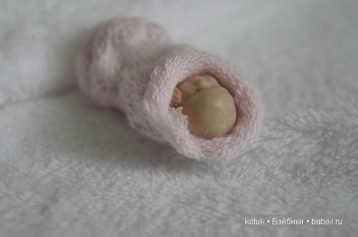 Лютик. Моя авторская мини кукла (фото 3)