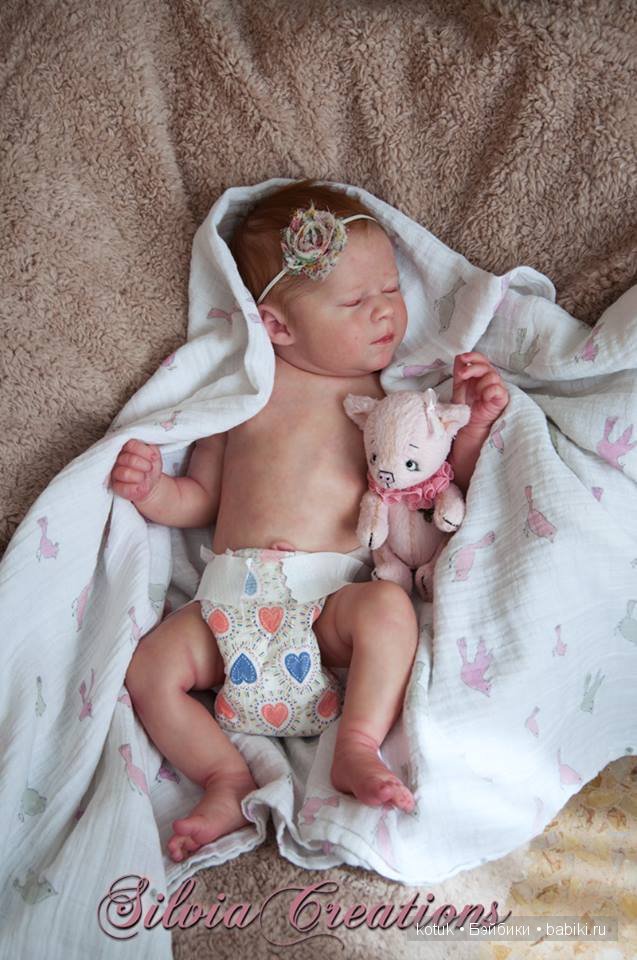 Новый молд куклы реборн Realborn Kimberly Asleep