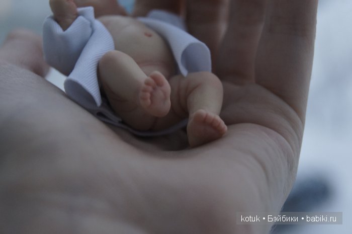 Крошка Эмили. Мини кукла ООАК Юлии Хома (фото 6)