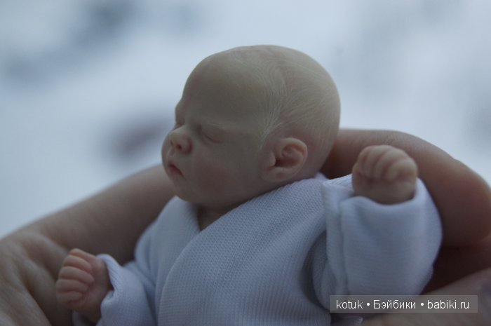 Крошка Эмили. Мини кукла ООАК Юлии Хома (фото 2)