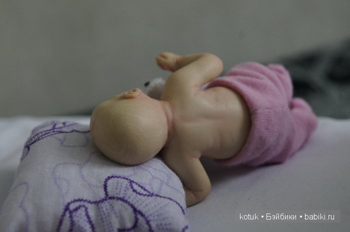 Крошка Эмили. Мини кукла ООАК Юлии Хома (фото 8)