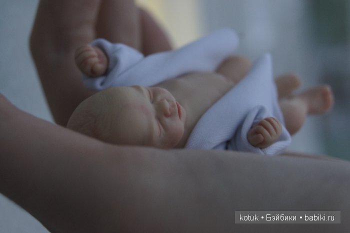 Крошка Эмили. Мини кукла ООАК Юлии Хома (фото 7)