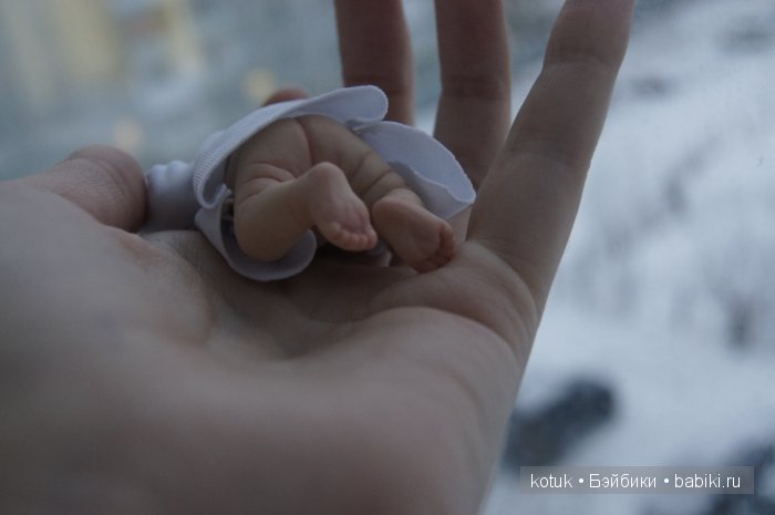 Крошка Эмили. Мини кукла ООАК Юлии Хома (фото 5)