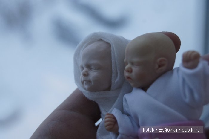 Пуся. Моя новая ООАК мини кукла