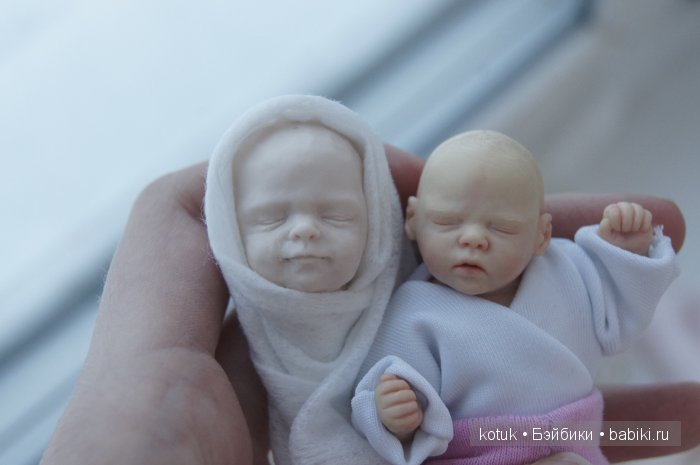 Пуся. Моя новая ООАК мини кукла