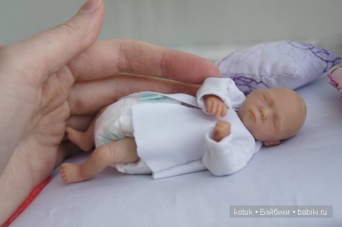 Малышка Рози. Мини кукла ООАК Юлии Хома