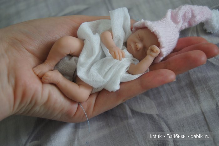 Малышка Рози. Мини кукла ООАК Юлии Хома (фото 2)