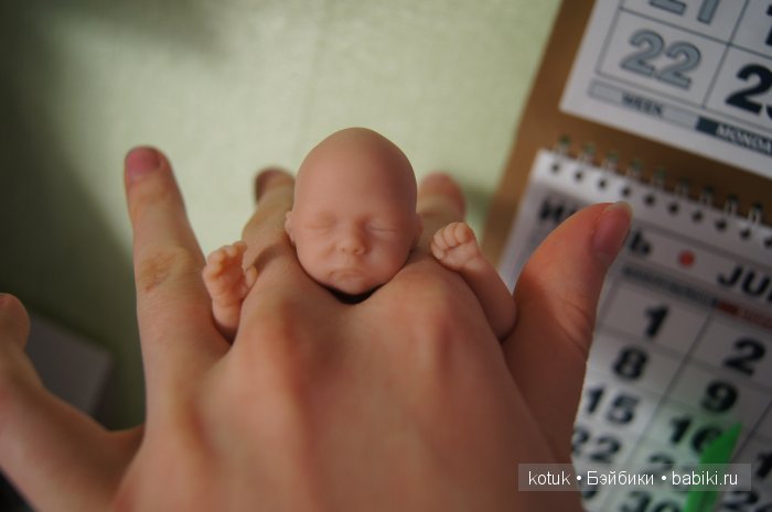 Малышка Рози. Мини кукла ООАК Юлии Хома