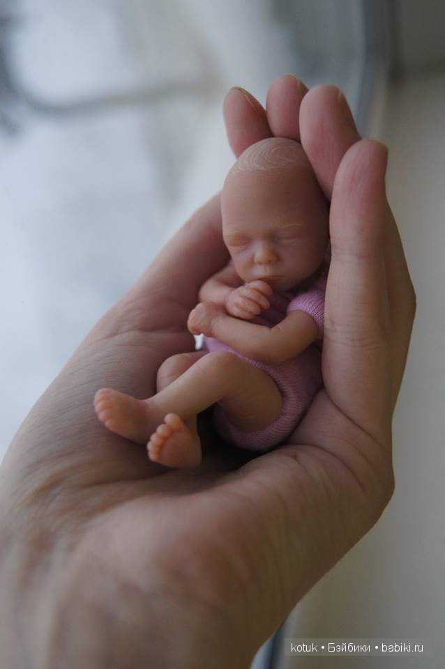 Малышка Рози. Мини кукла ООАК Юлии Хома