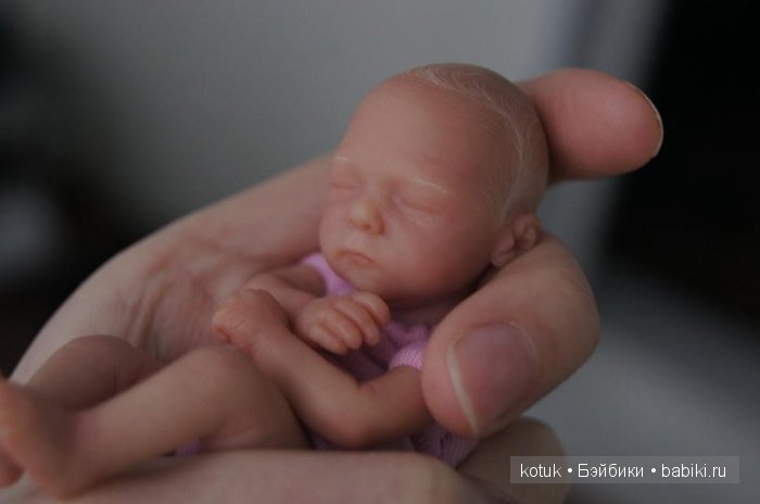 Малышка Рози. Мини кукла ООАК Юлии Хома