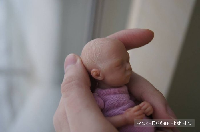 Малышка Рози. Мини кукла ООАК Юлии Хома