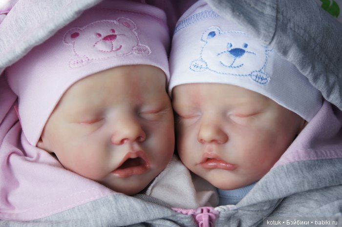 Twin A&B by Bonnie Brown. Куклы Реборн Юлии Хома (фото 5)