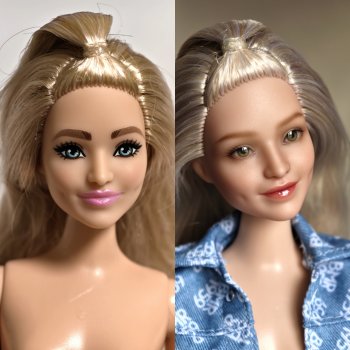 ООАК Барби Вайлет