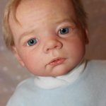 Мальчишка реборн Илюшка из молда Карлотта